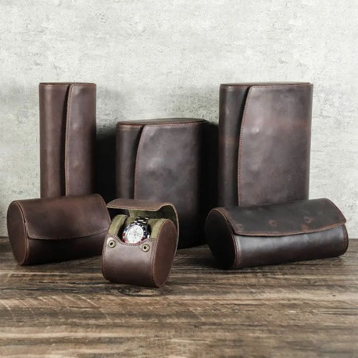 Uhrenbox 1-8 aus Premium Leder "BERLIN - WALLTON™