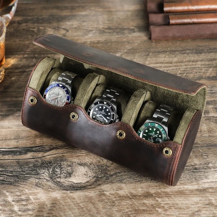 Uhrenbox 1-8 aus Premium Leder "BERLIN - WALLTON™