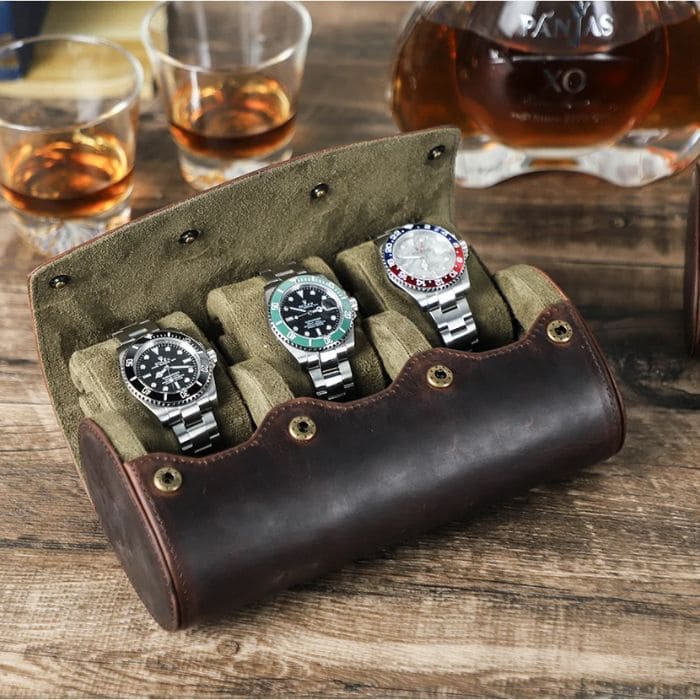 Uhrenbox 1-8 aus Premium Leder "BERLIN - WALLTON™
