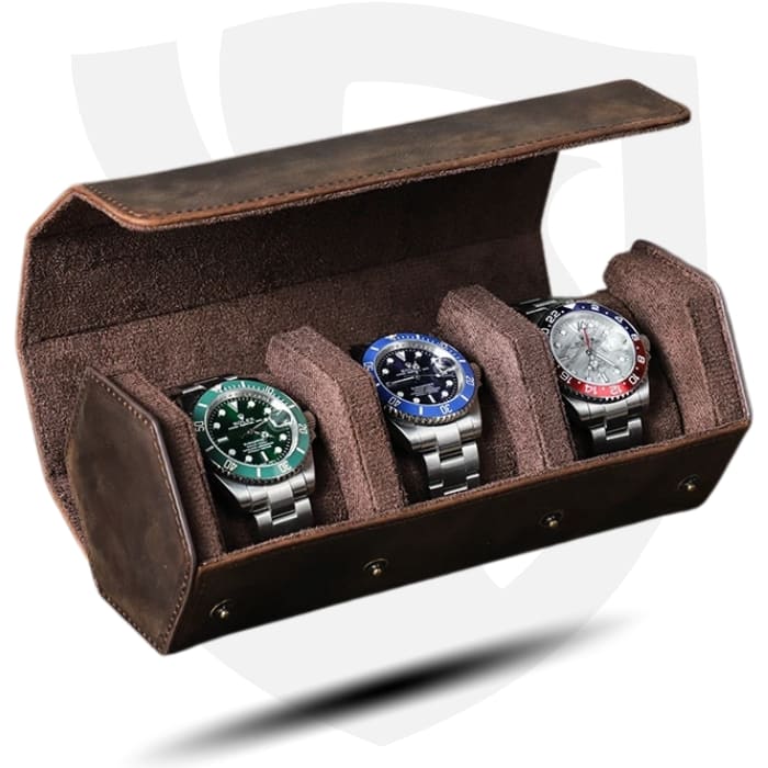 Uhrenbox 1-8 aus Premium Leder "KINGSTON - WALLTON™
