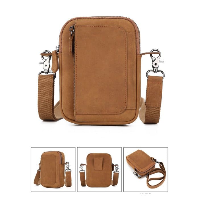 Crossbody bag - Premium Leder - WALLTON™