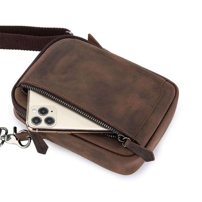 Crossbody bag - Premium Leder - WALLTON™