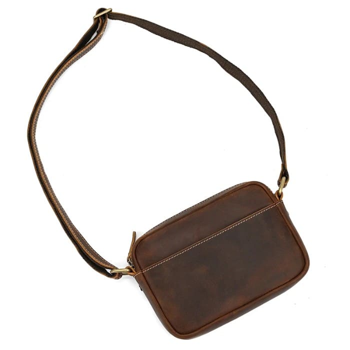 kleine Umhängetasche - Premium Leder - WALLTON™