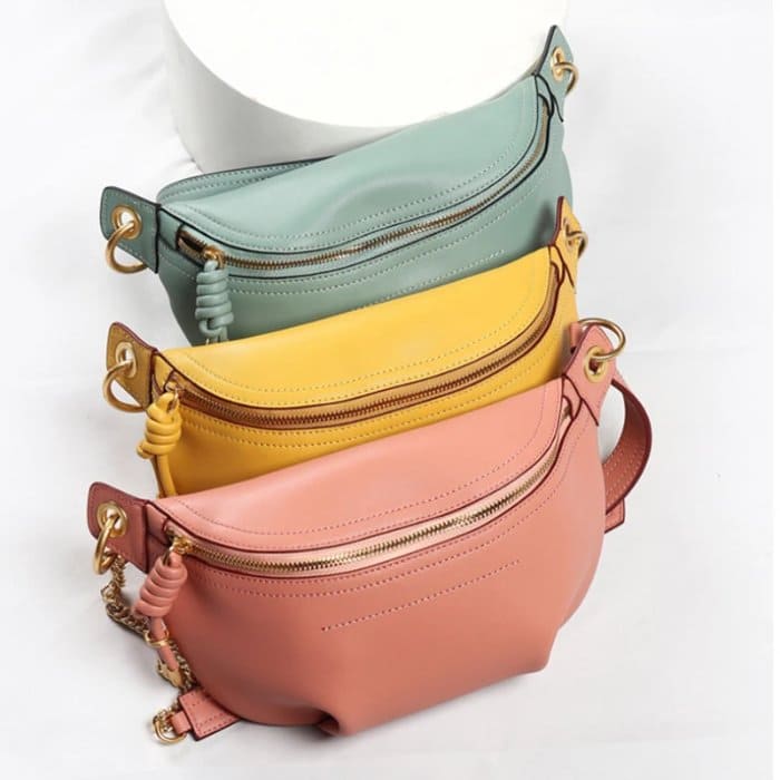 Damen Bauchtasche aus Leder – Urban Gürteltasche | WALLTON™