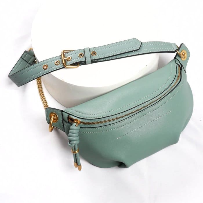 Damen Bauchtasche aus Leder – Urban Gürteltasche | WALLTON™