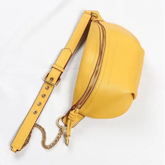 Damen Bauchtasche aus Leder – Urban Gürteltasche | WALLTON™