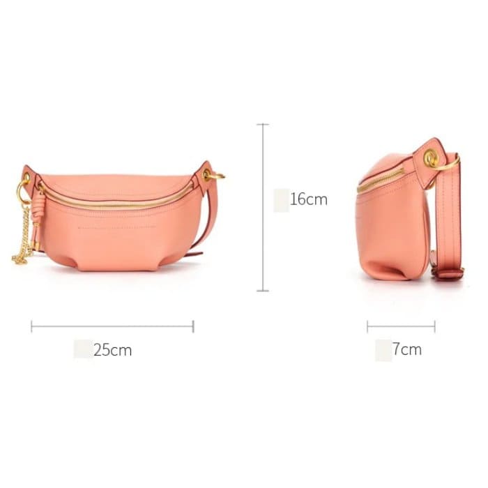 Damen Bauchtasche aus Leder – Urban Gürteltasche | WALLTON™