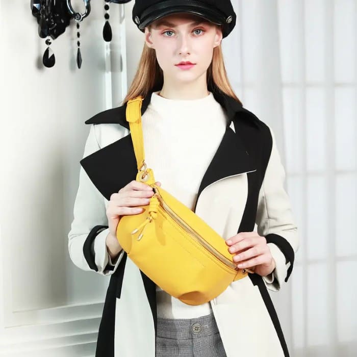 Bauchtasche Damen aus Leder – Urban Gürteltasche | WALLTON™