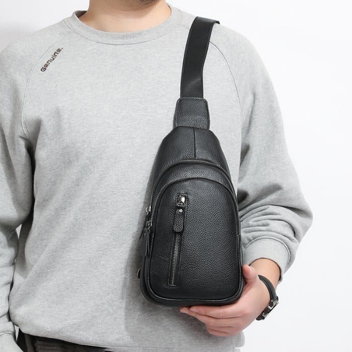 Crossbody Umhängetasche - Premium Leder - WALLTON™