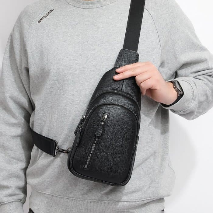 Crossbody Umhängetasche - Premium Leder - WALLTON™