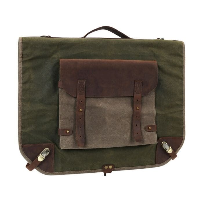 Vantage Anzugtasche - Canvas Leder - WALLTON™