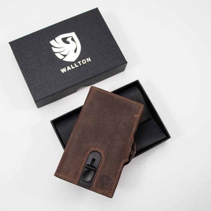 Pop Up Wallet - Premium Leder - WALLTON™