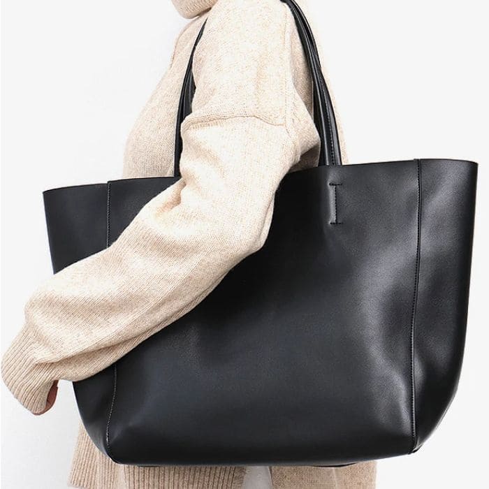 Große Damen Handtasche - Premium Leder - WALLTON™