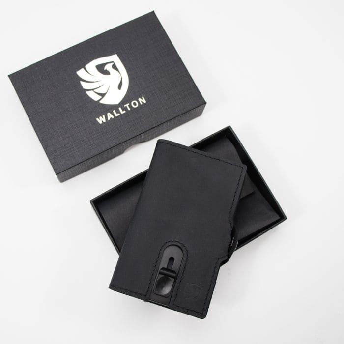 Pop Up Wallet - Premium Leder - WALLTON™