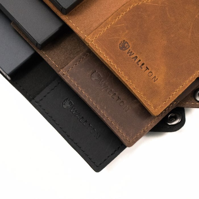 Pop Up Wallet - Premium Leder - WALLTON™