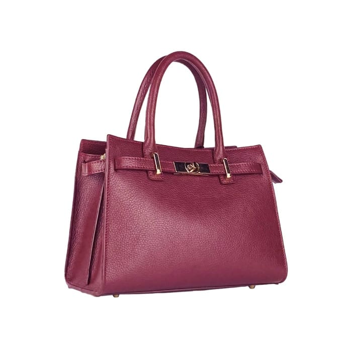 Leder Handtasche Damen "MAILAND