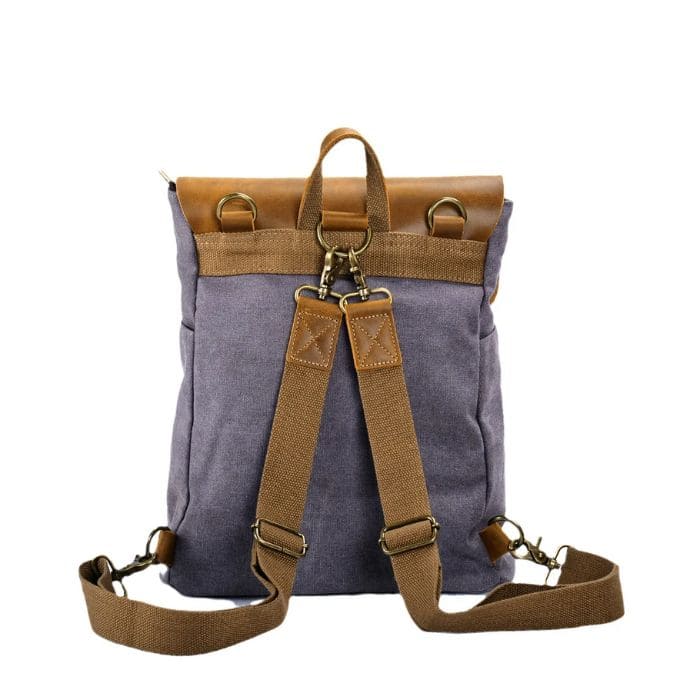 Designer Rucksack - Canvas & Leder - WALLTON™