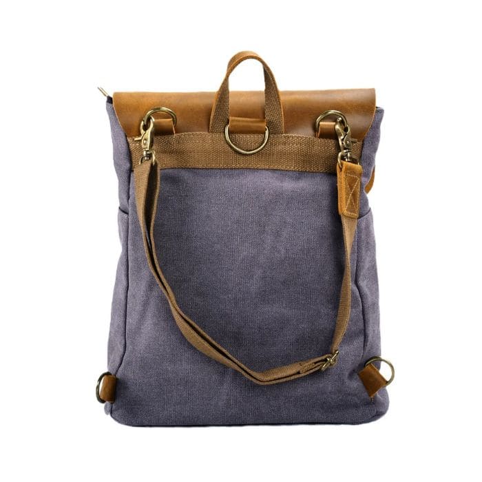 Designer Rucksack - Canvas & Leder - WALLTON™