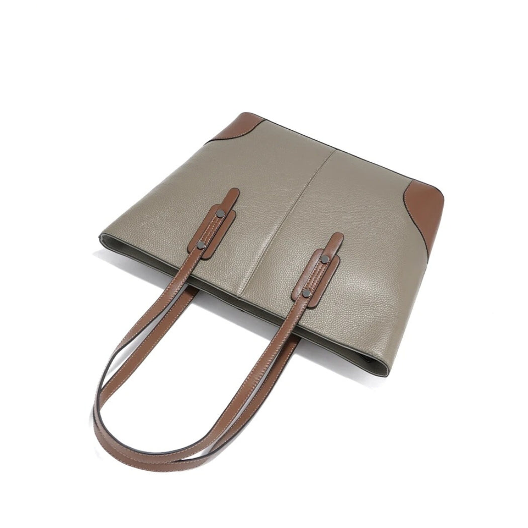 Ladies Shopper - Leather Handbag "ABU DHABI"