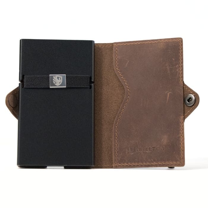 Pop Up Wallet - Premium Leder - WALLTON™