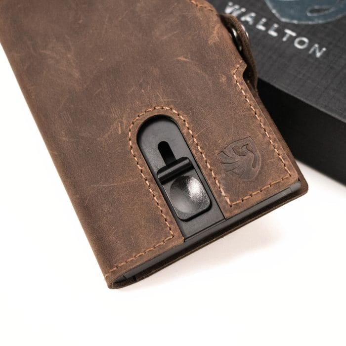 Pop Up Wallet - Premium Leder - WALLTON™