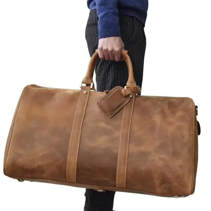 Große Reisetasche - Premium Leder - WALLTON™