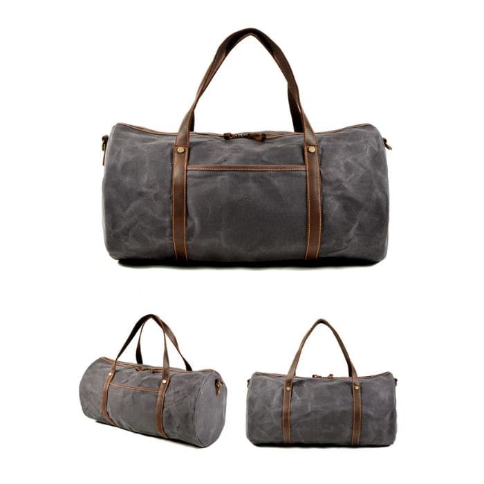 Retro Reisetasche - Canvas & Leder - WALLTON™