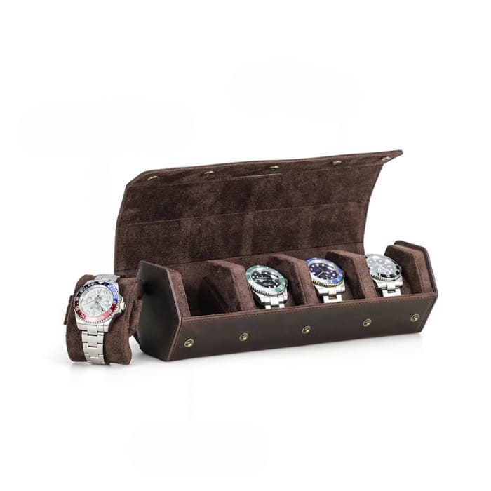 Watch box 1-8 made of premium leather "KINGSTON"