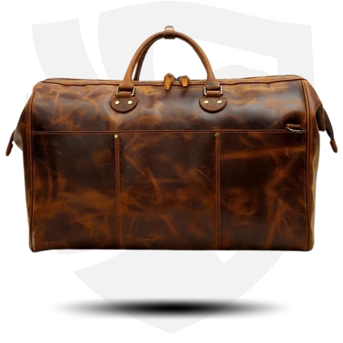 Reisetasche aus vollnarbigem Leder – Vintage Stil & Robust | WALLTON™