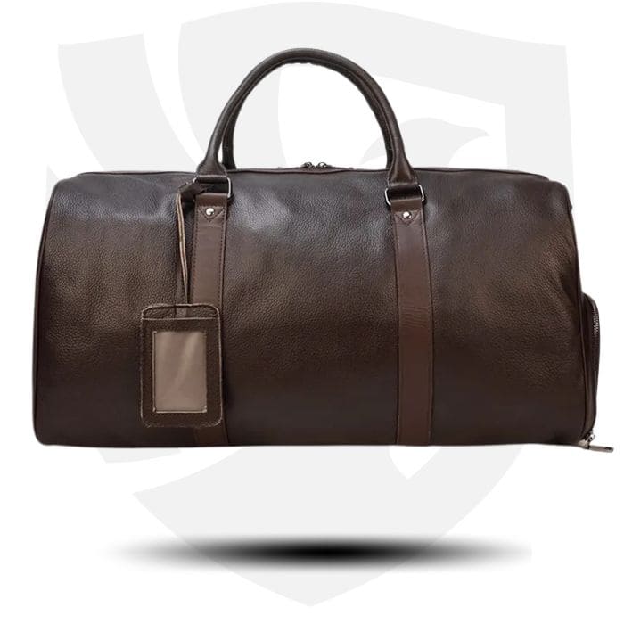 Reisetasche mit Schuhfach 55cm - Premium Leder - WALLTON™