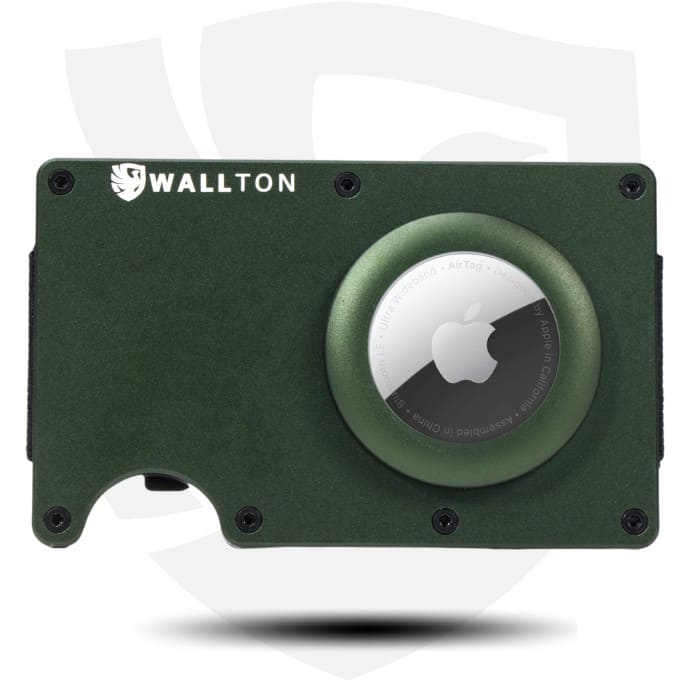 Card holder - AirTag Wallet aus T6-Aluminium - WALLTON™