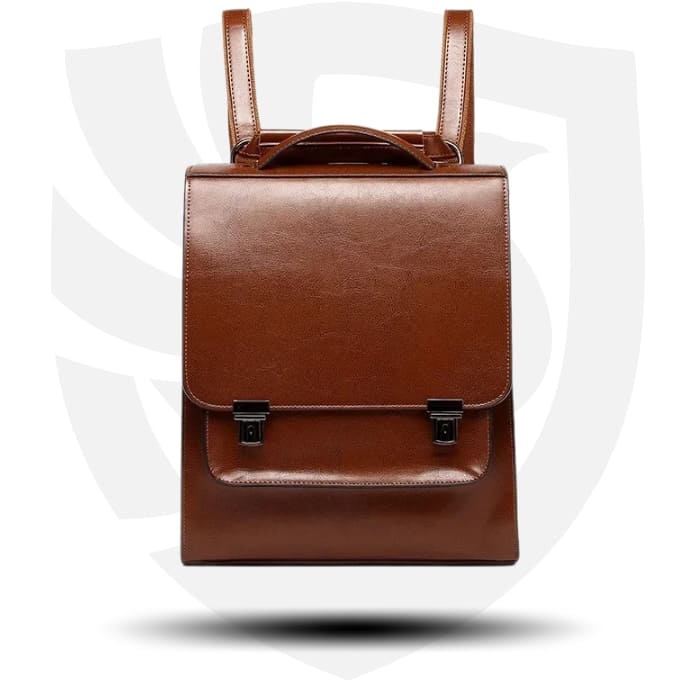 Leather backpack women "NAIROBI