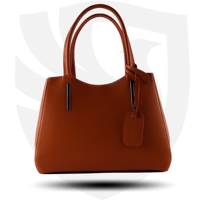 Leder Handtasche Damen "GENUA