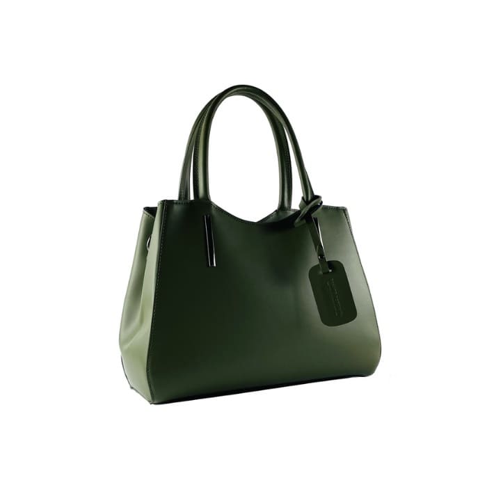 Leder Handtasche Damen "GENUA