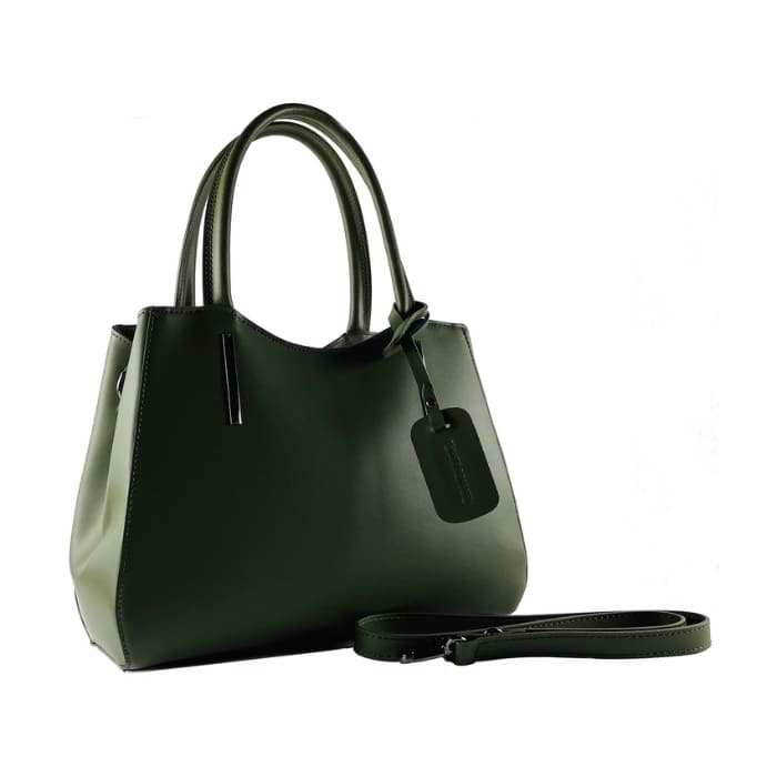 Leder Handtasche Damen "GENUA