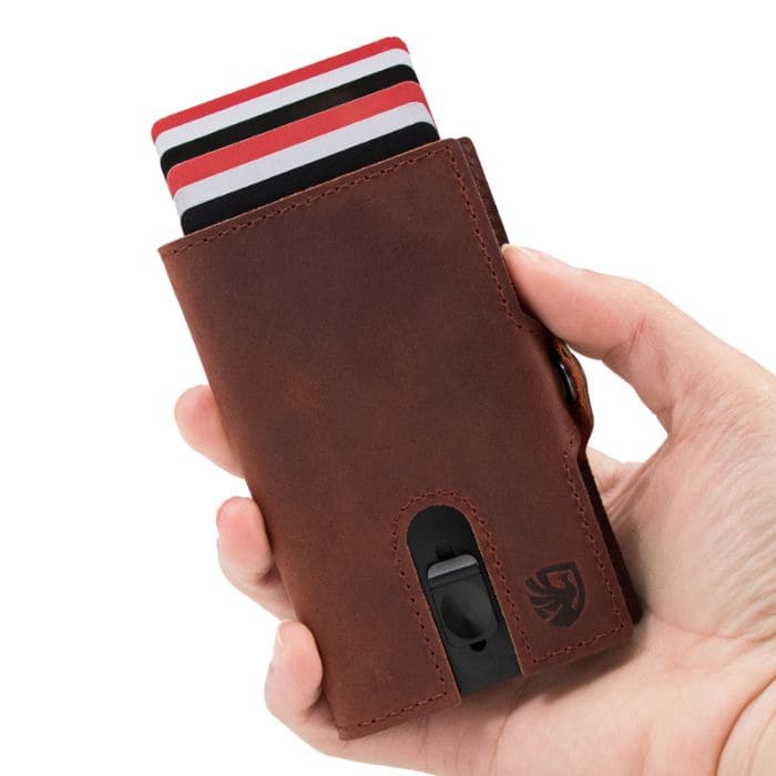 Pop Up Wallet Color - Premium Leder - WALLTON™