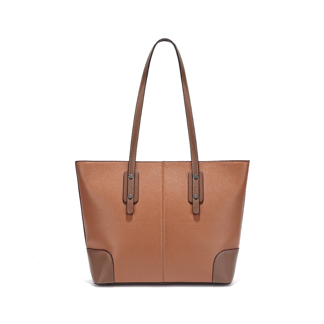 Ladies Shopper - Leather Handbag "ABU DHABI"