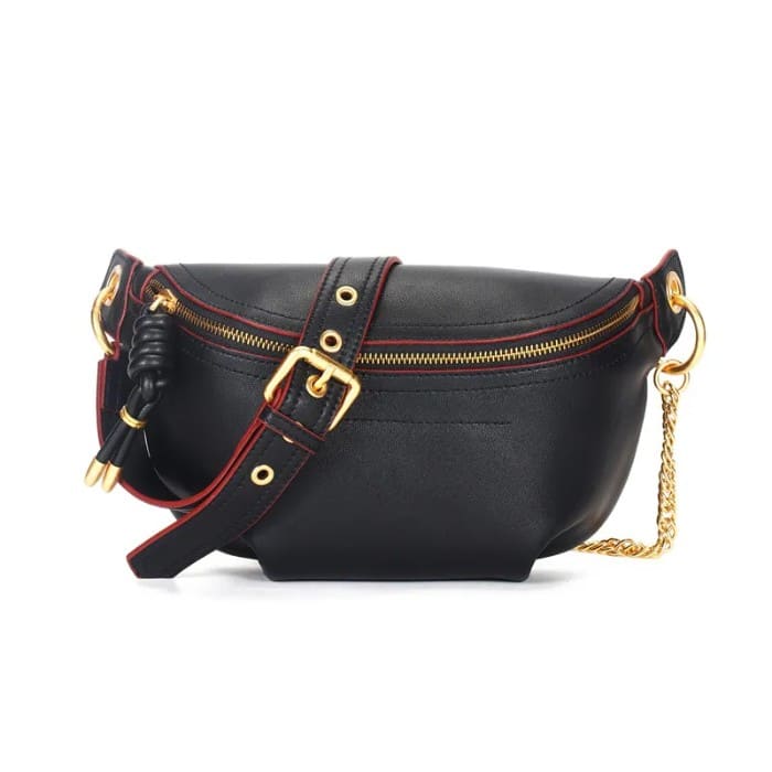 Bauchtasche Damen - Leder Gürteltasche (No2) - WALLTON™