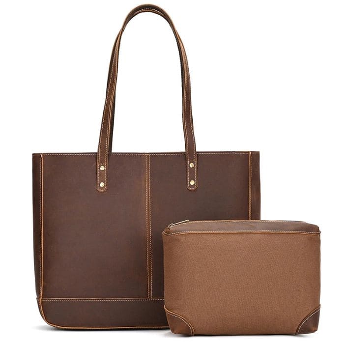 Damen Shopper - Leder Handtasche (Nr. 2) - WALLTON™