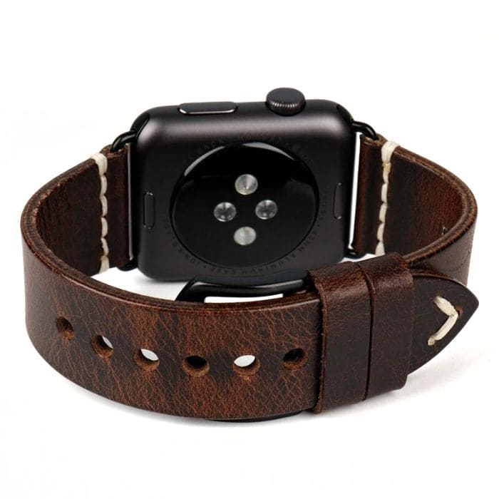 Apple watch 4 leather online