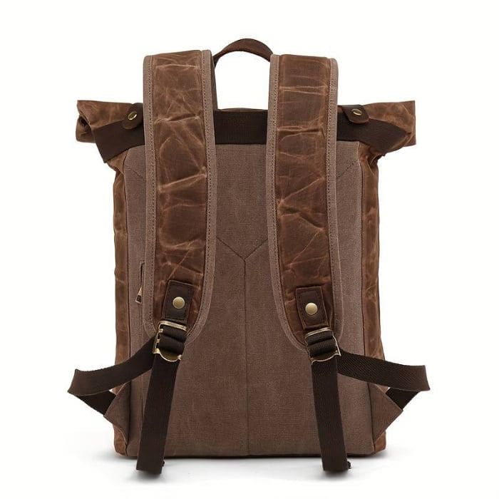 Anti Diebstahl Rucksack - Canvas & Leder - WALLTON™