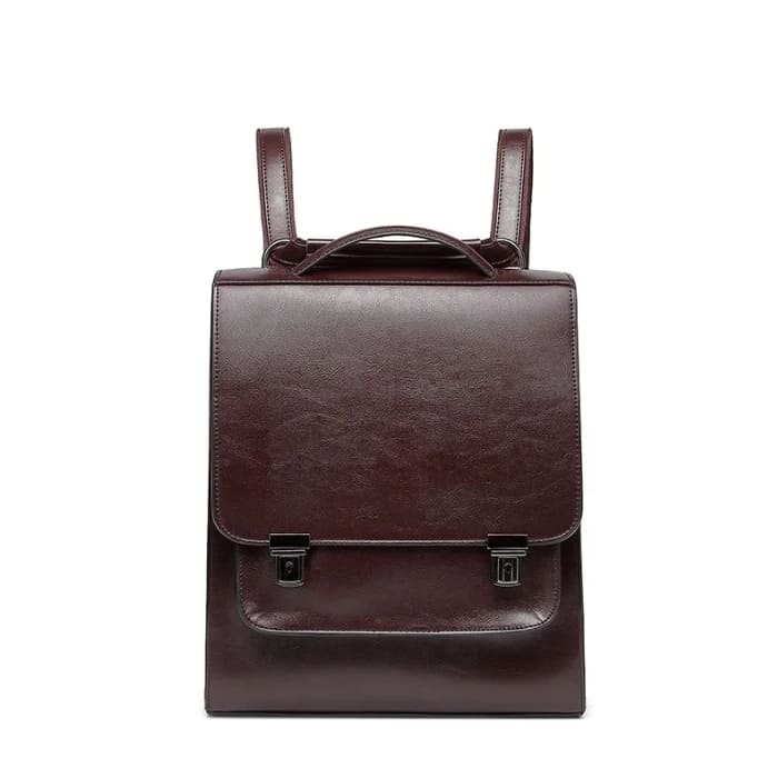 Leather backpack women "NAIROBI