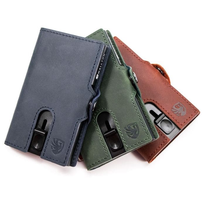 Pop Up Wallet Color - Premium Leder - WALLTON™