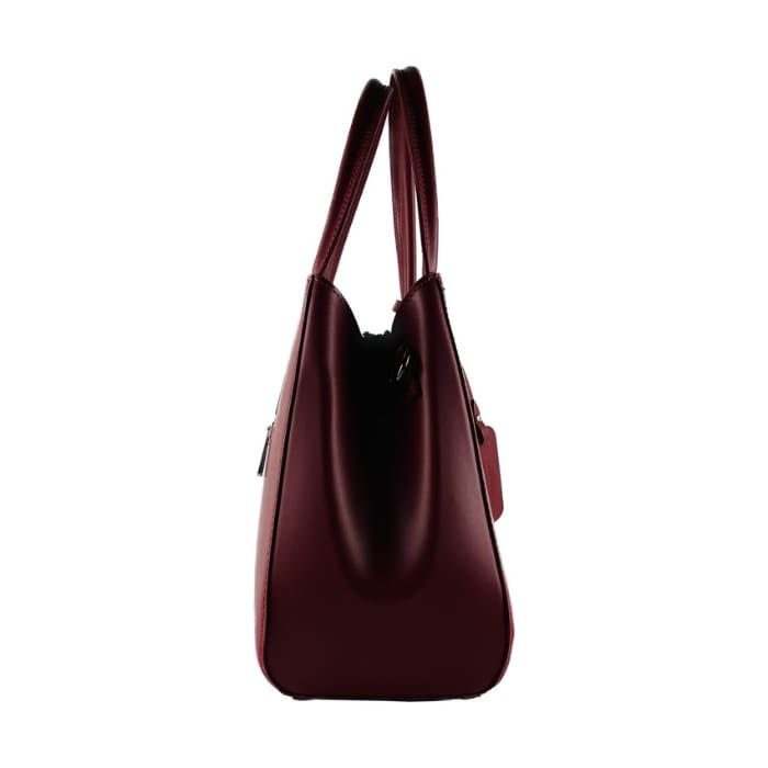 Leder Handtasche Damen "GENUA