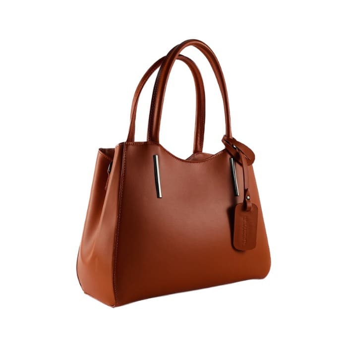 Leder Handtasche Damen "GENUA