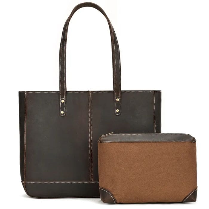 Damen Shopper - Leder Handtasche (Nr. 2) - WALLTON™