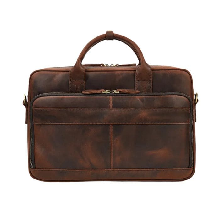 Laptoptasche 17 - Premium Leder (Nr. 3) - WALLTON™