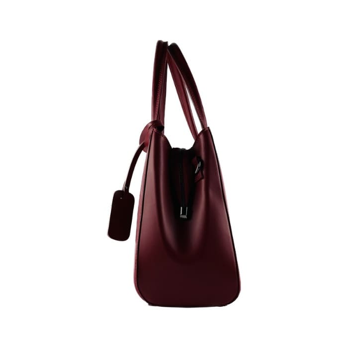 Leder Handtasche Damen "GENUA