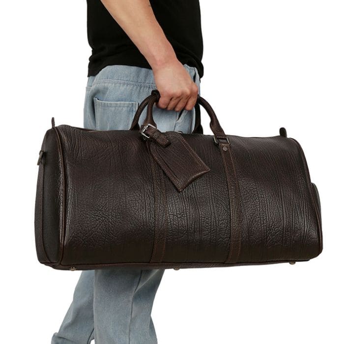 Leder Reisetasche mit Schuhfach - Vintage Leder - WALLTON™