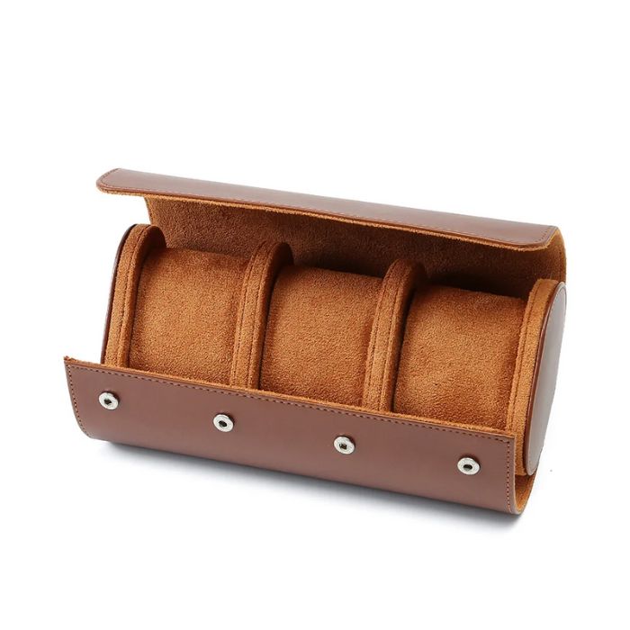 Watch box 1-3 made of premium leather "VIENNA"